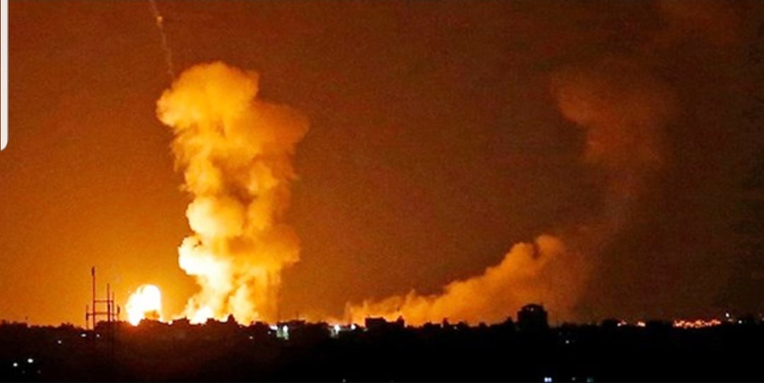 תקיפה בעזה: צילום אי אף פי