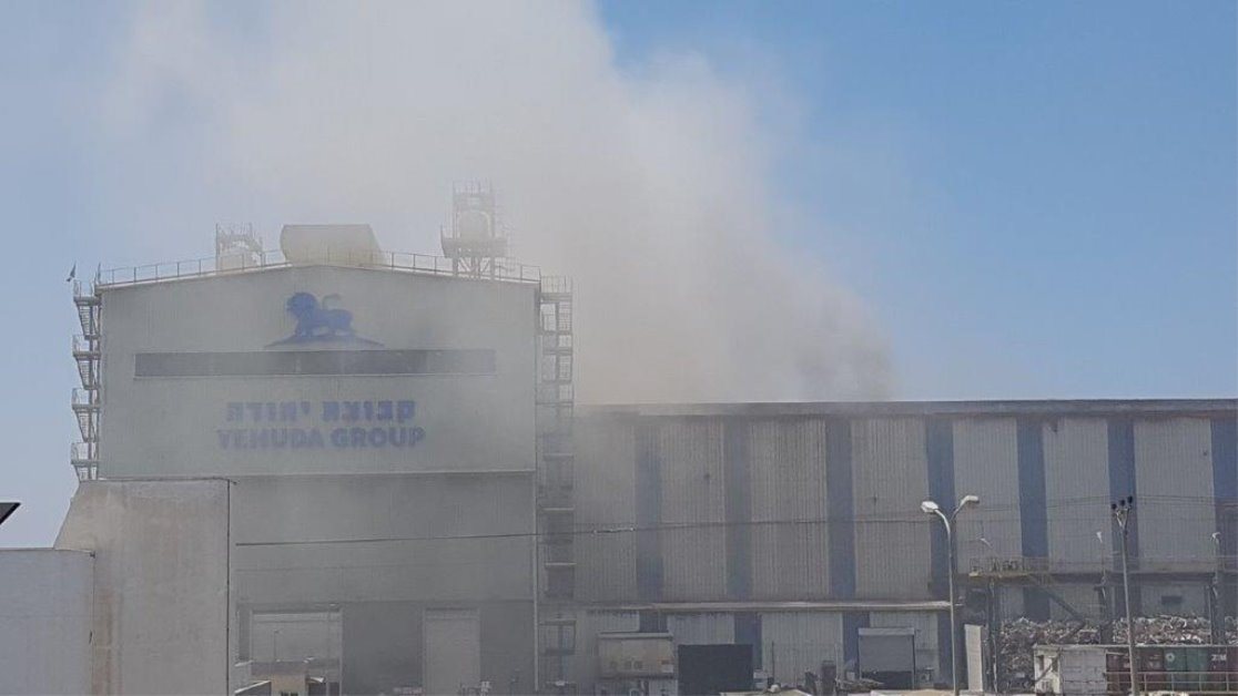 זיהום אוויר מקבוצת יהודה - צילום ארכיון