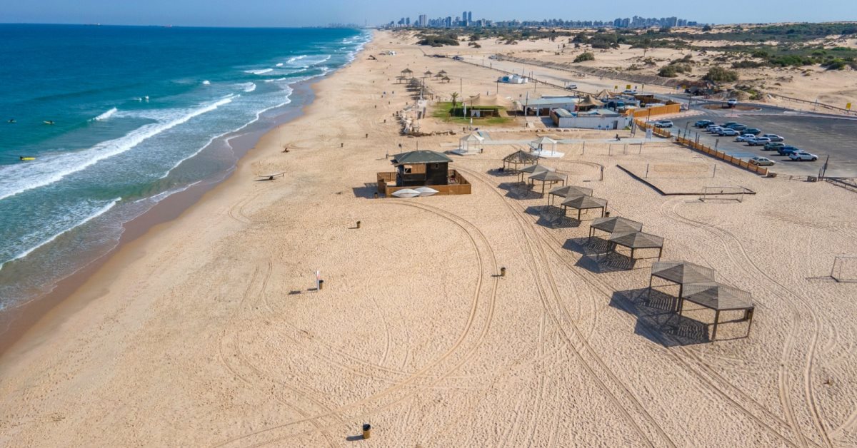 חוף זיקים.צילום מועצה אזורית חוף אשקלון