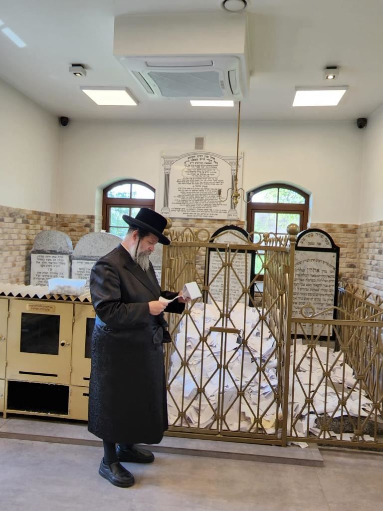 מסע האדמור משאץ לציון זקנו זיע