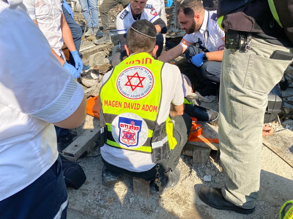 קרדיט: מד"א הצלה דרום