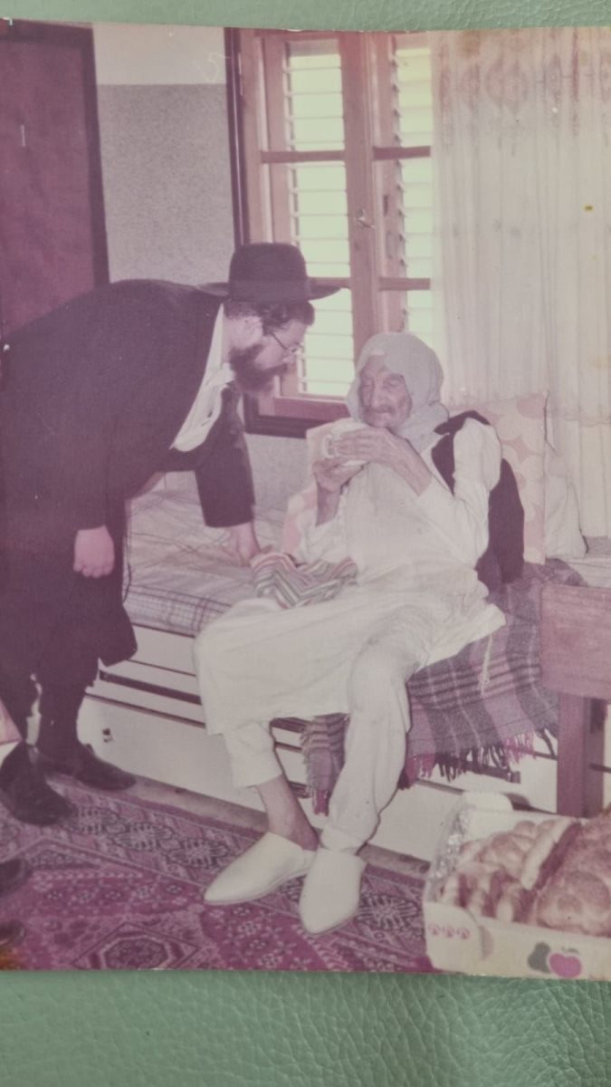 הרב גשייד עם הבאבא סאלי זי&quot;ע. אלבום פרטי