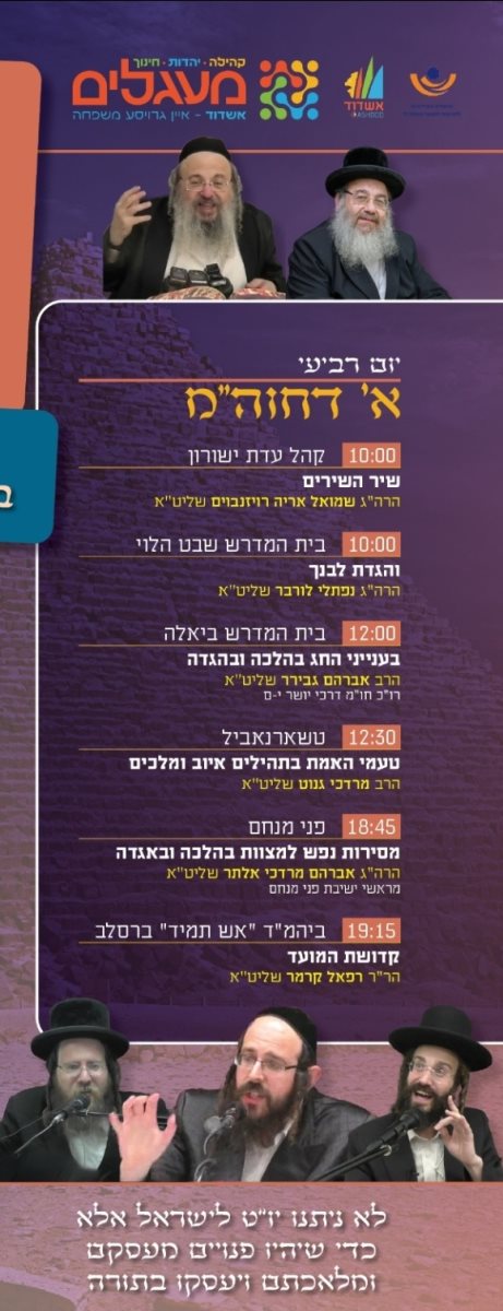 שיעורים כלל חסידי מעגלים