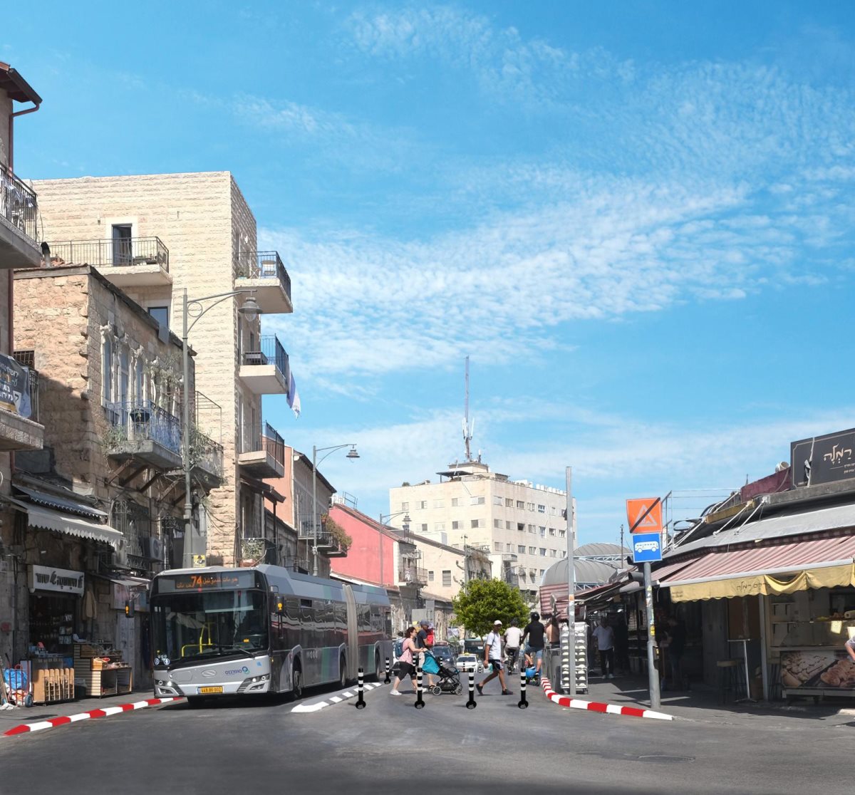 שוק מחנה יהודה בירושלים. צילום: באדיבות המצלם