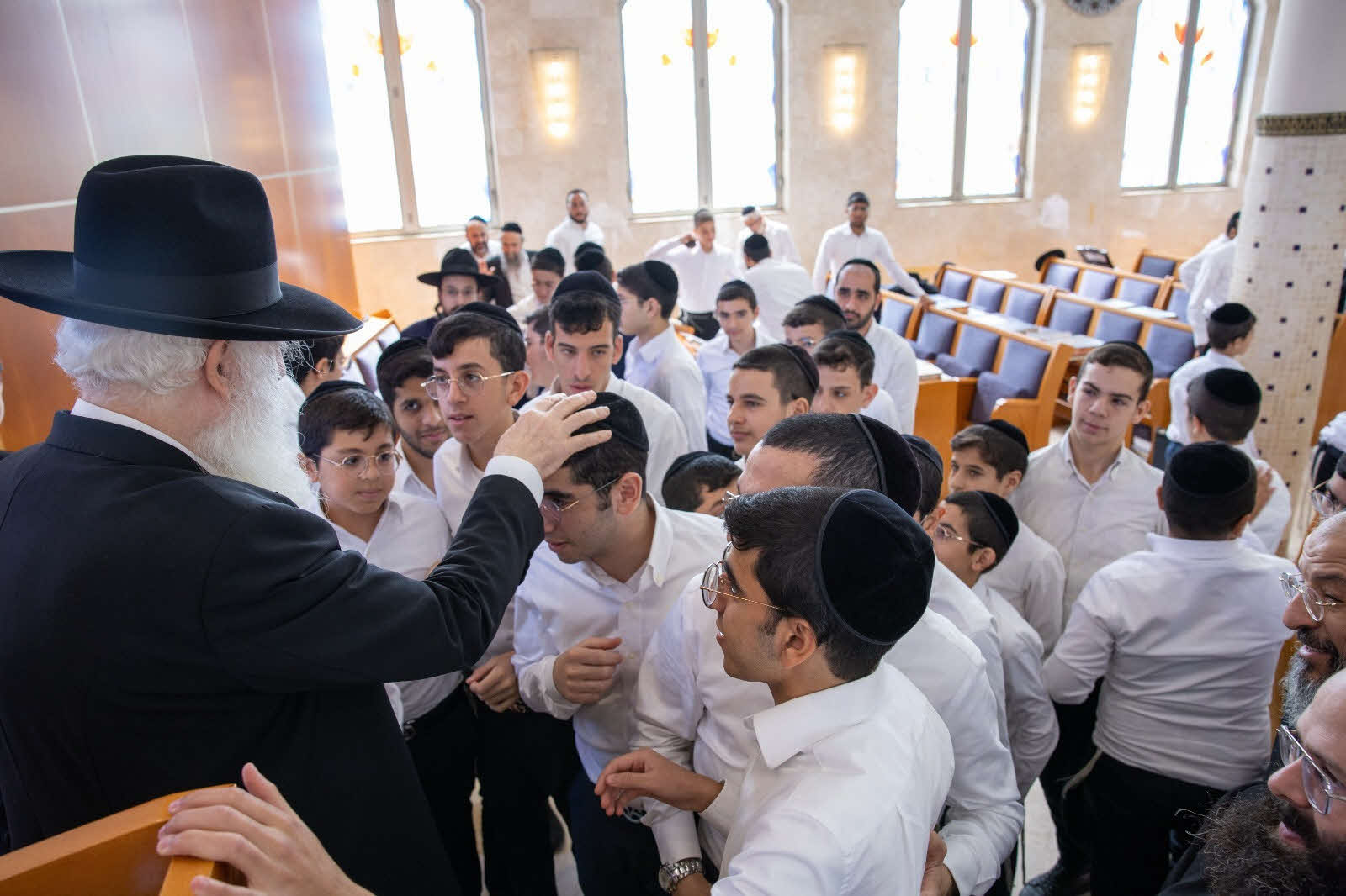 רבי דוד פינטו בארוע. א' מיכאלי