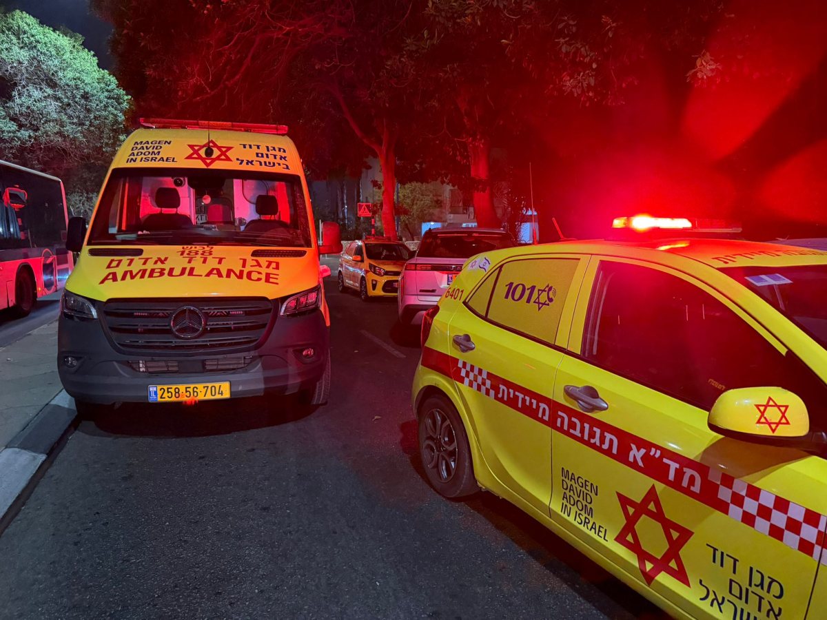 צילום מהזירה - שמחה חסיד, מד"א הצלה דרום