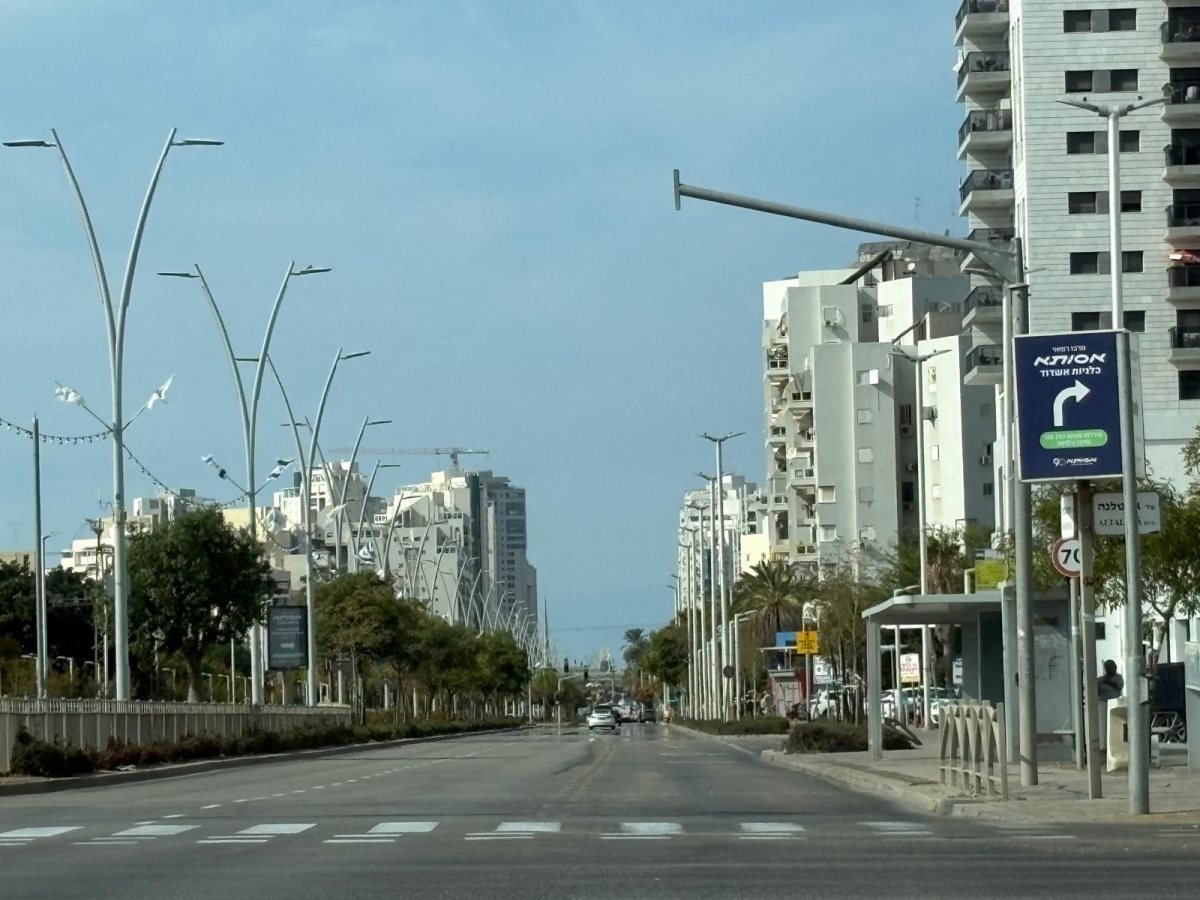 שדרות מנחם בגין באשדוד (צילום: אשדוד נט)