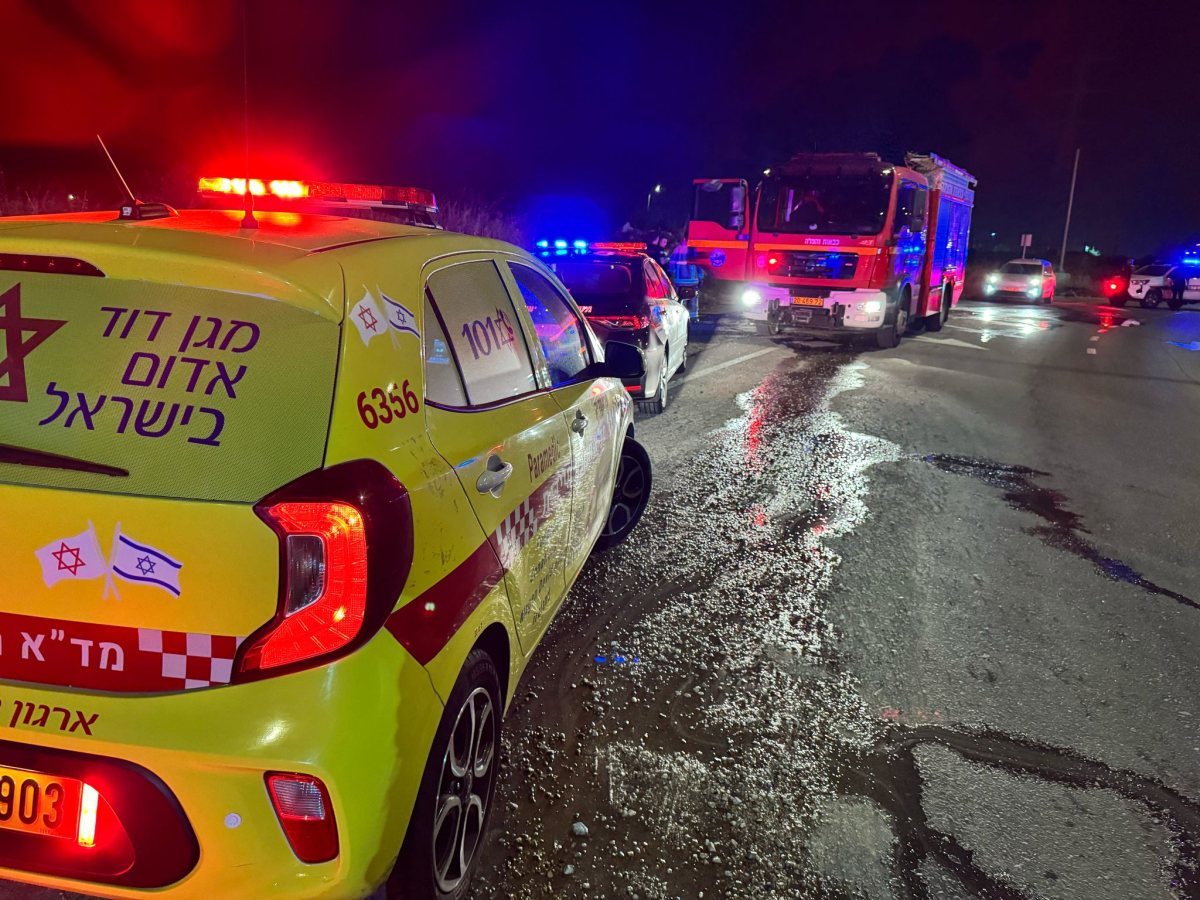 צילום: שמחה חסיד - מד"א הצלה דרום