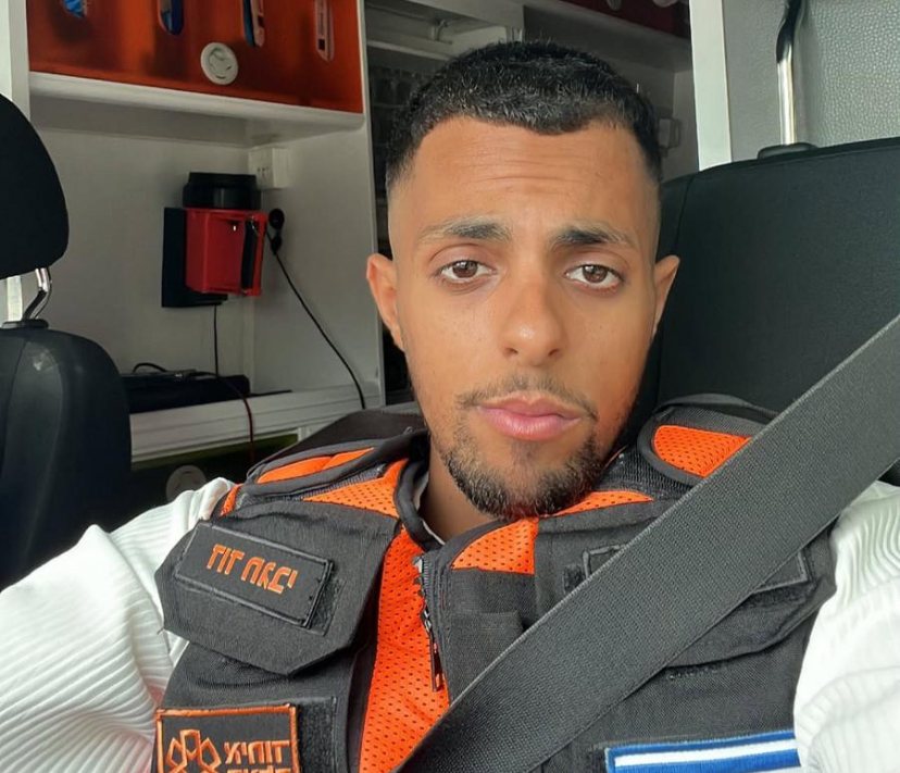 מתנדב איחוד הצלה דוד חג׳בי