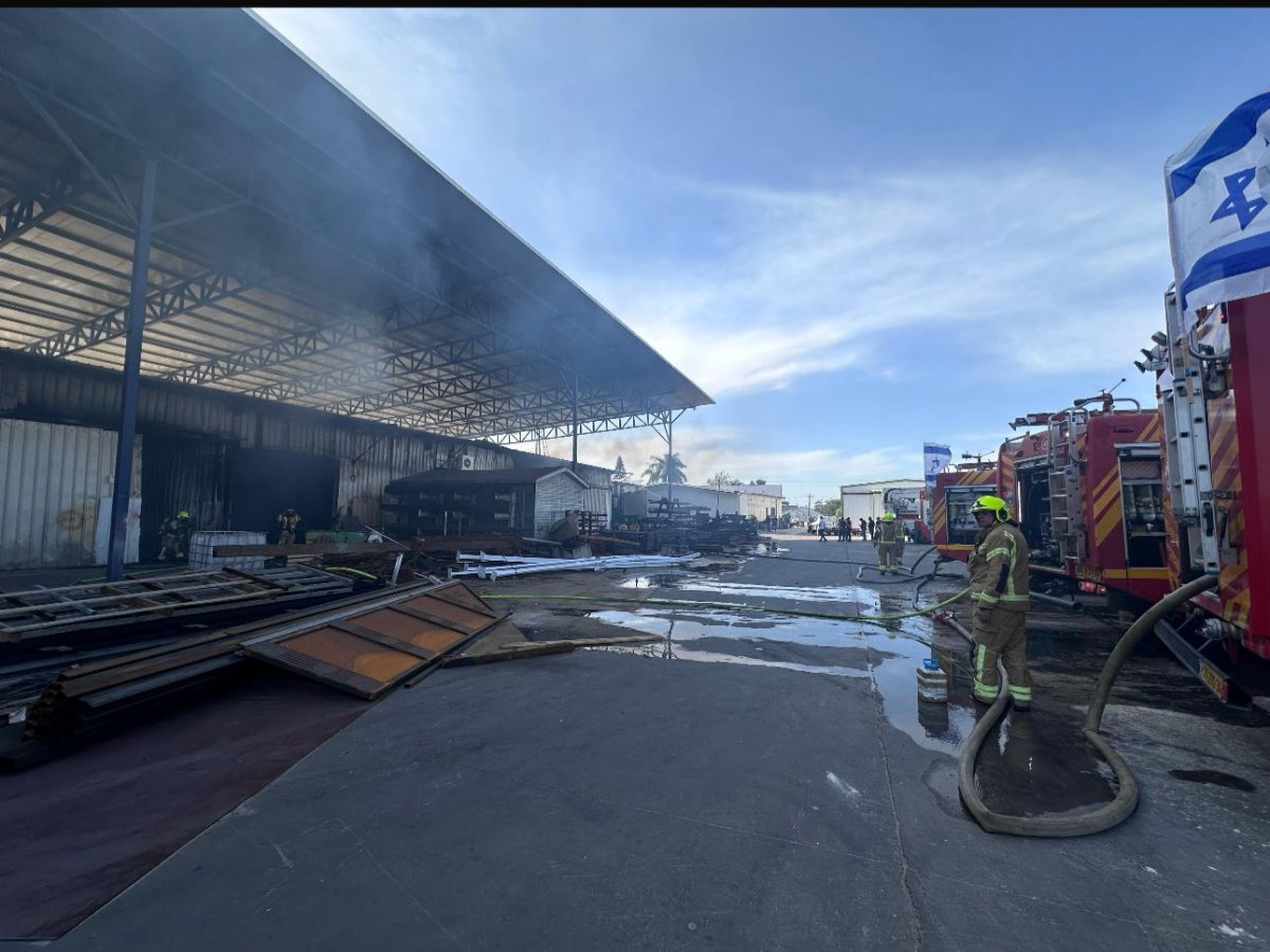 צילום: דוברות כיבוי והצלה אשדוד