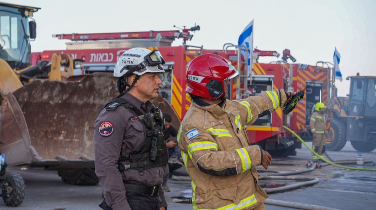 צילום: דוברות כיבוי והצלה אשדוד