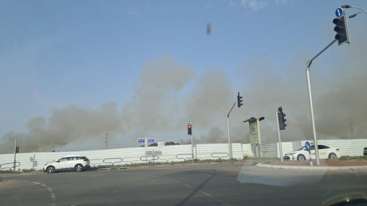 השריפה במקום