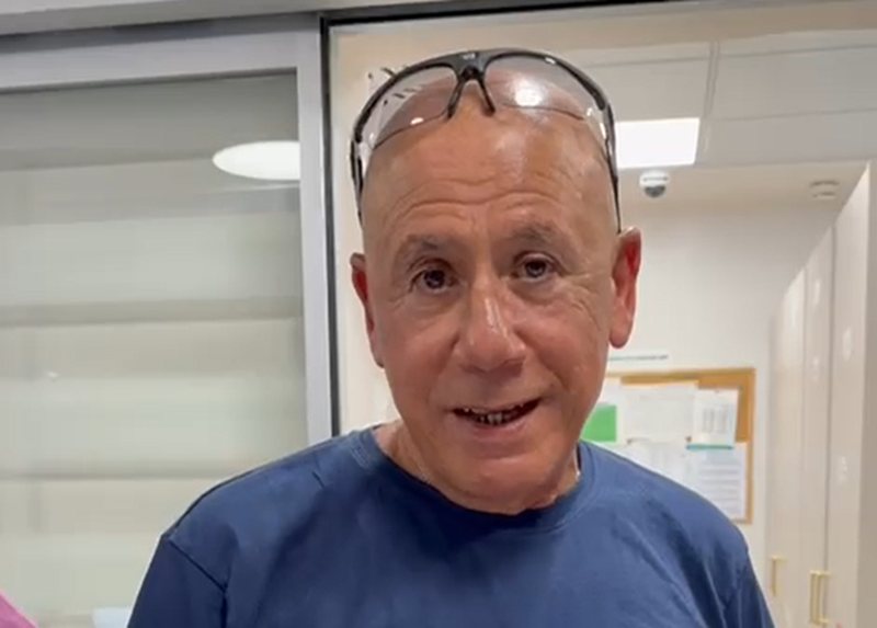 משה (מושון) - באדיבות בית החולים ברזילי