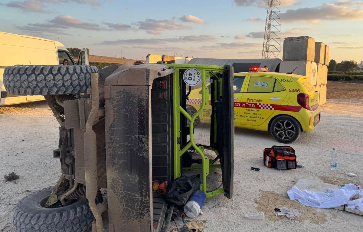 צילום: שמחה חסיד - מד"א הצלה דרום