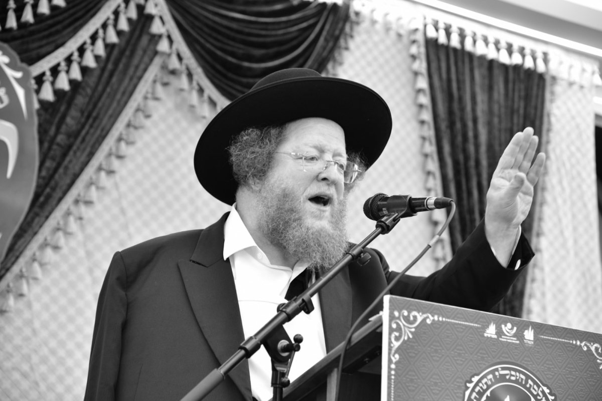 הגרש סורוצקין בכנס. יוסי לוי