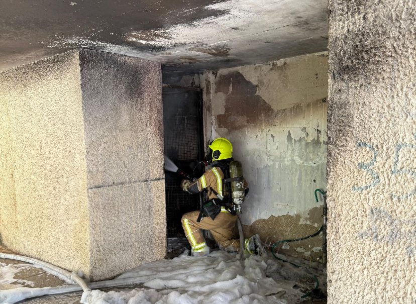 צילום: דוברות כבאות והצלה אשדוד 