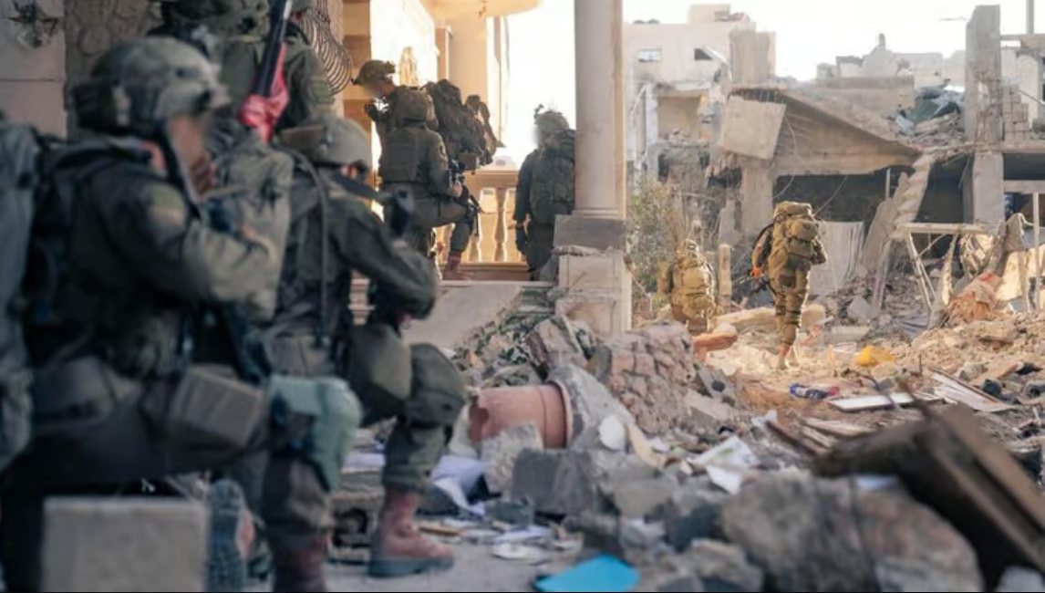 פעילות צהה&quot;ל בעזה. צילום דובר צה&quot;ל