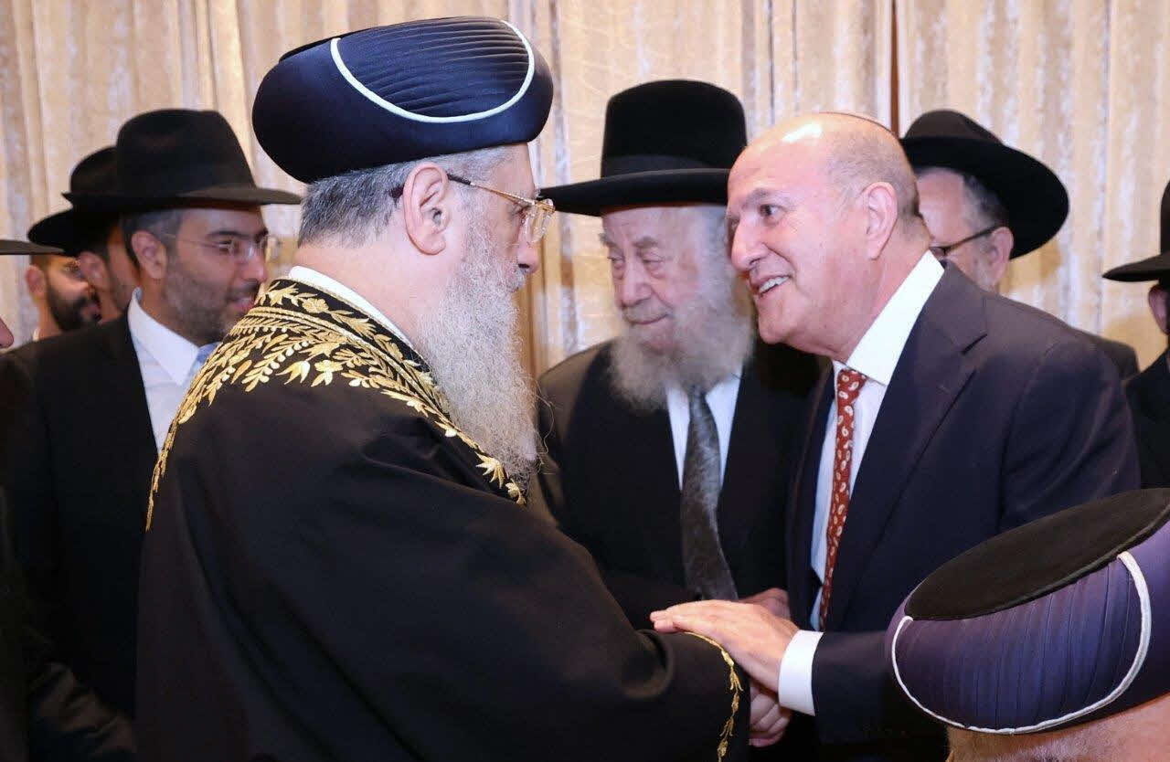 לסרי עם הגרד יוסף. יעקב כהן