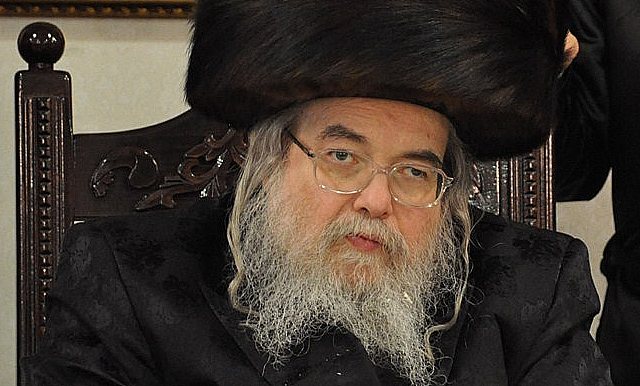 האדמו"ר מבעלזא (צילום: אנשיל בעק)