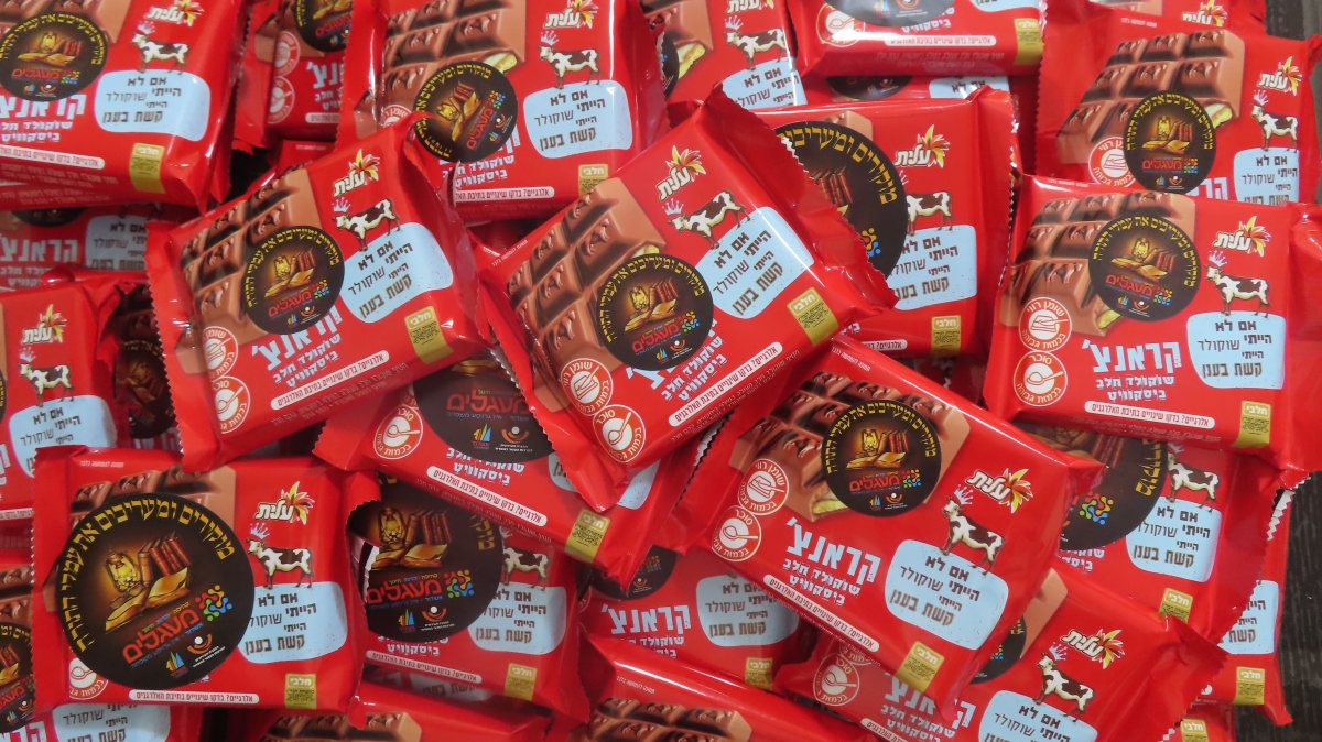 שוקולדים למסיימי המשניות. מעגלים