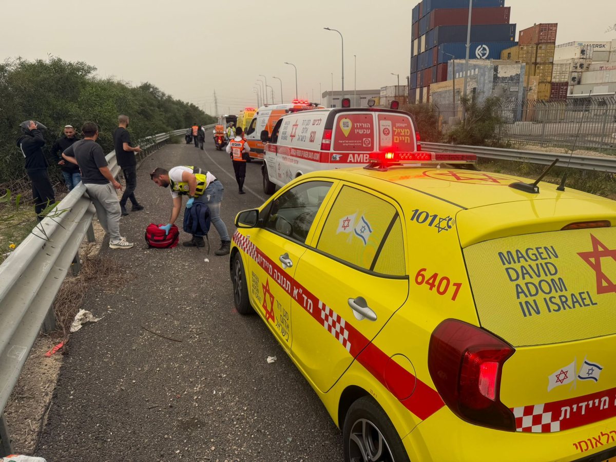 צילום: שמחה חסיד מד״א הצלה דרום
