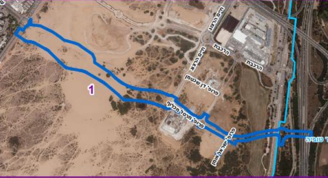 "כביש החולות" המתוכנן באשדוד