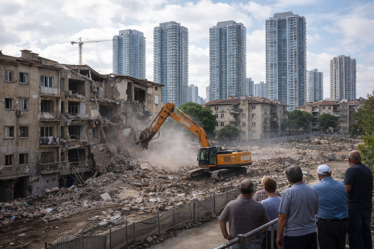 אילוסטרציה פינוי בינוי 