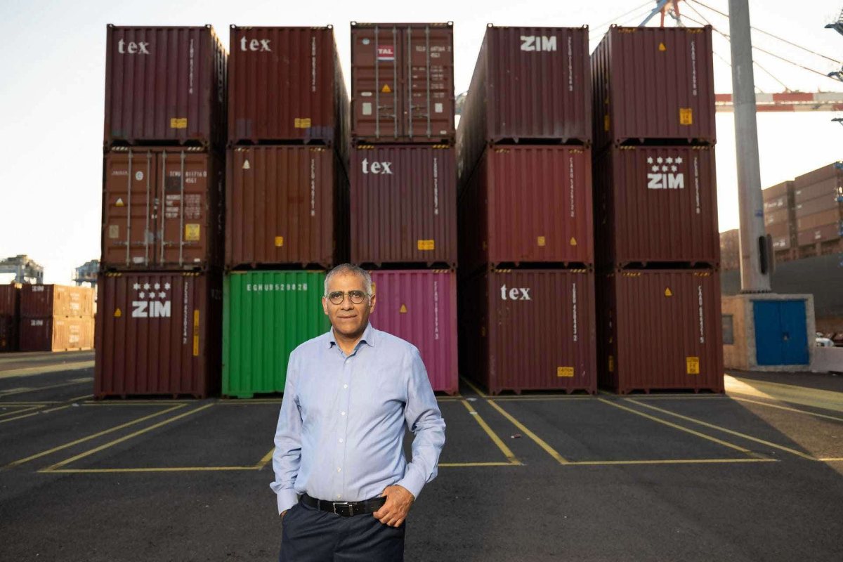 ניסן לוי, מנכל הנמל. גבריאל סטרוק