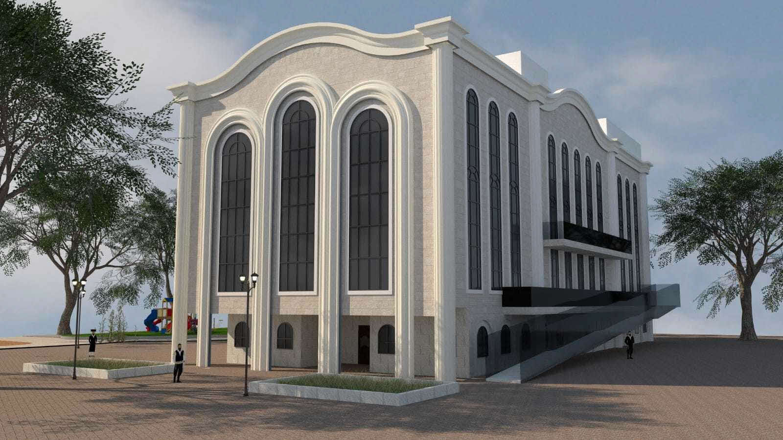 קהל חסידים. הדמיה