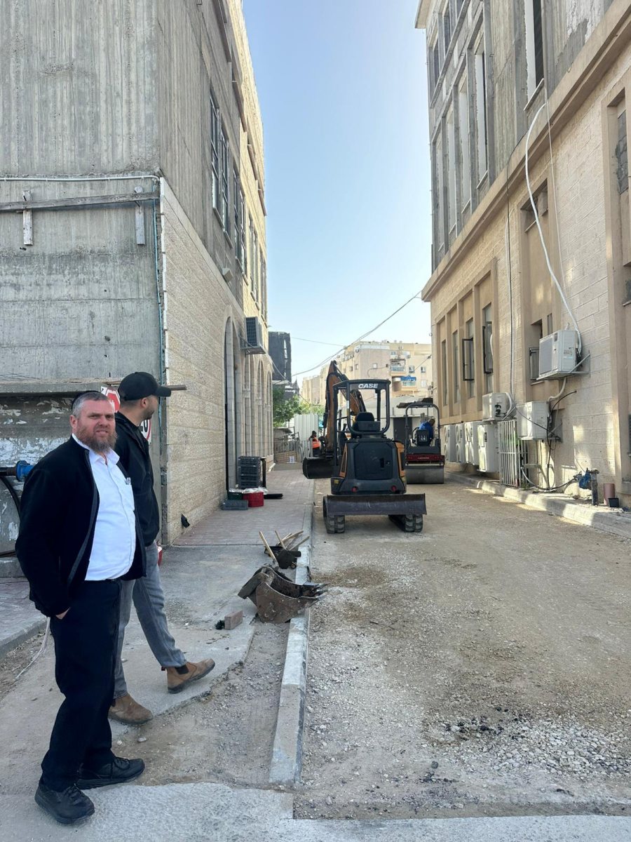 כביש הגישה ברח' התלמוד