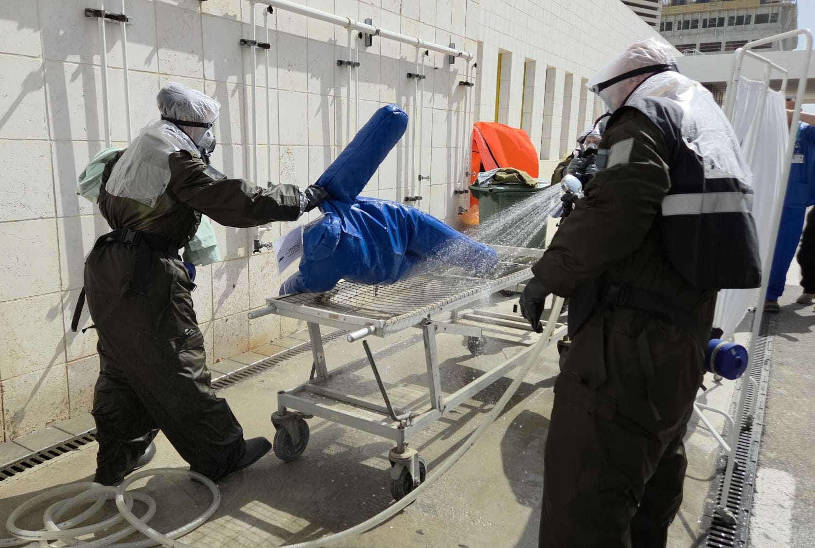 תרגיל חומס אסותא אשדוד. דוברות