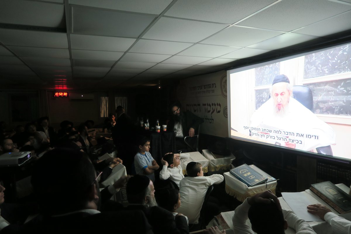 מעמד ריתחא דאורייתא באשדוד. המצלם