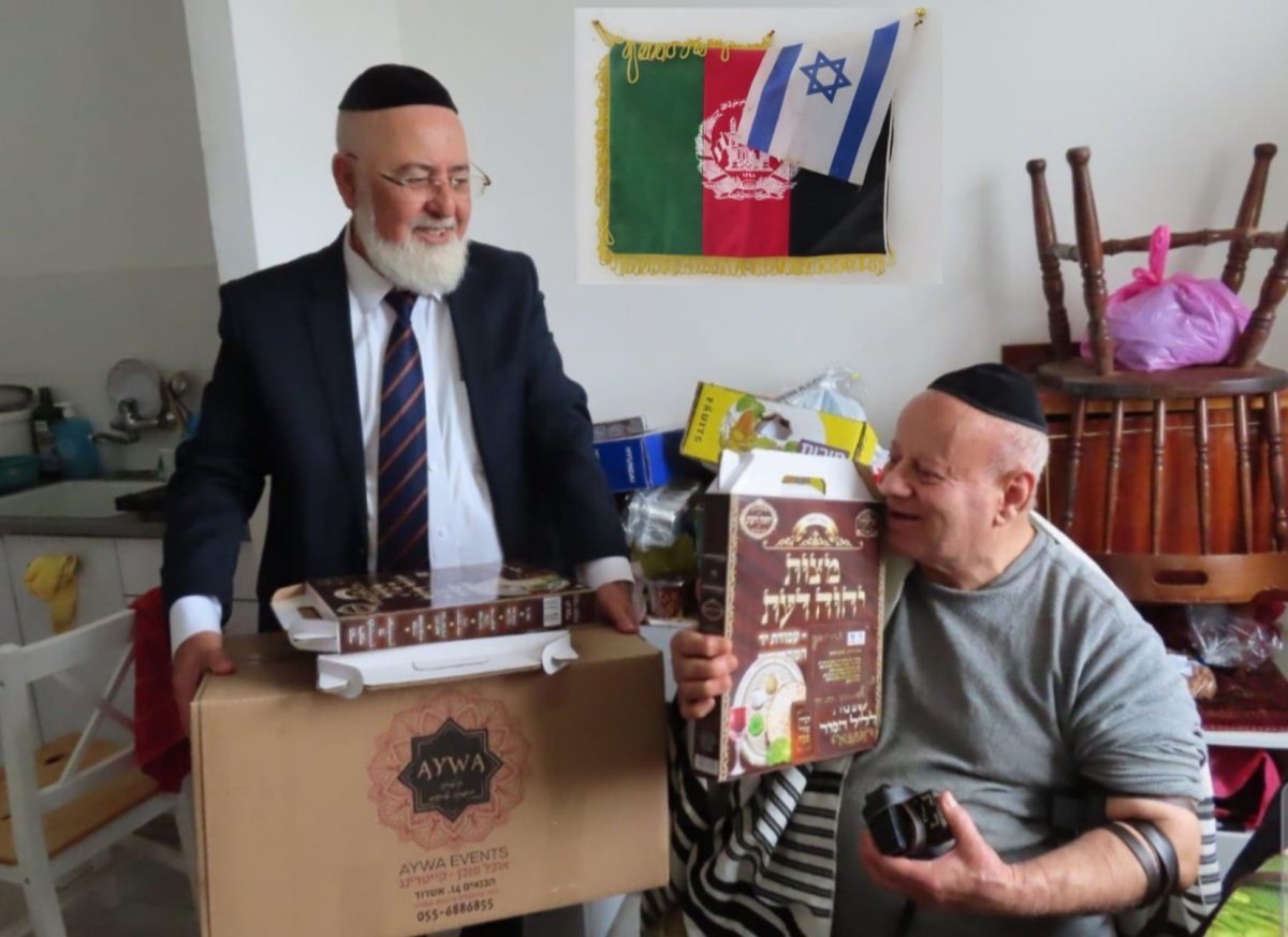 היהודי האחרון מאפגניסטן השתקע בעיר. צילום: א' מיכאלי