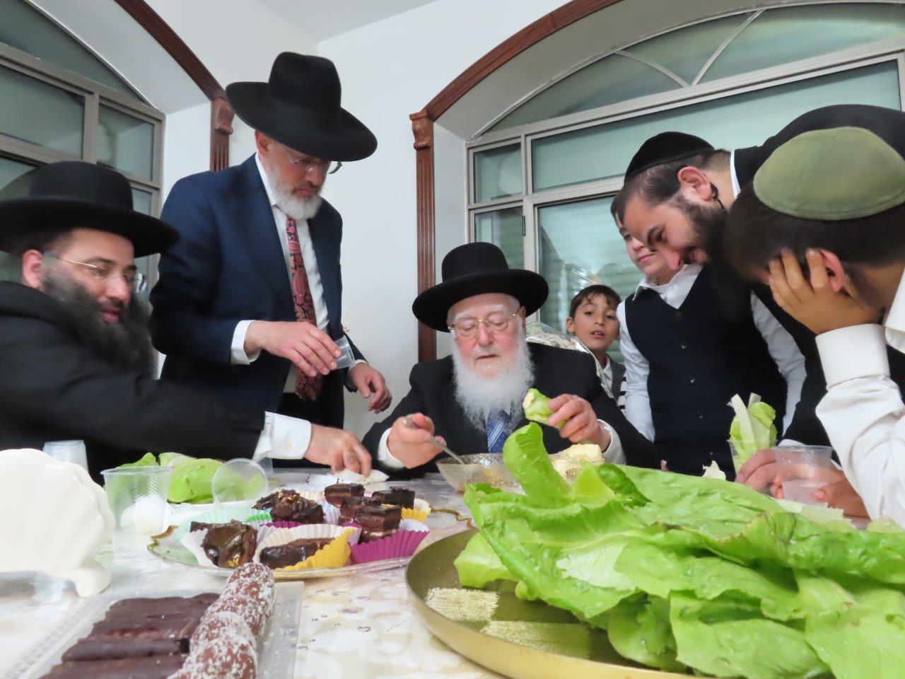 הגר"ח פינטו במימונה. א' מיכאלי