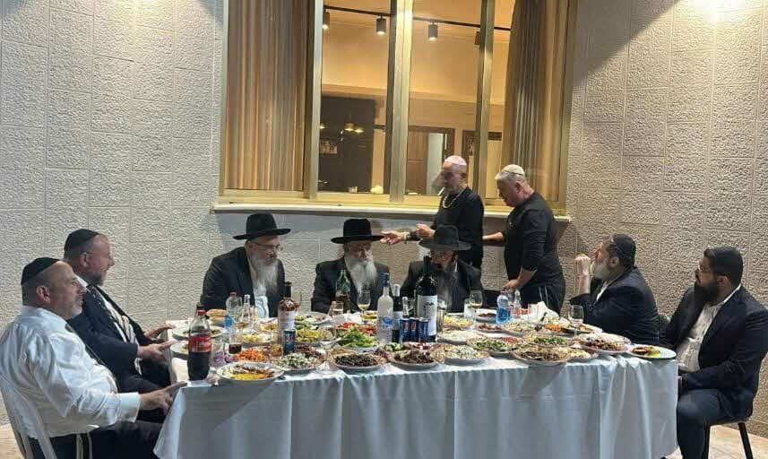 האדמור רבי רפאל אבוחצירא. מ' מיכאלי