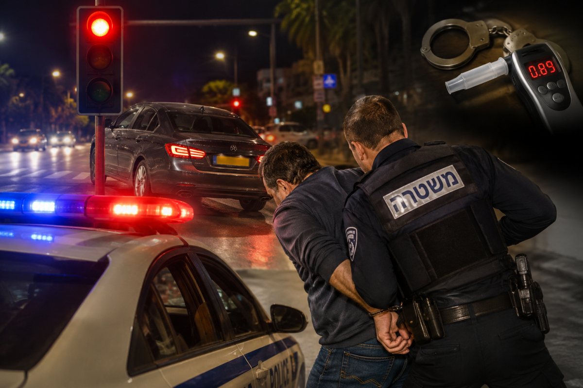 אילוסטרציה מעצר (AI)