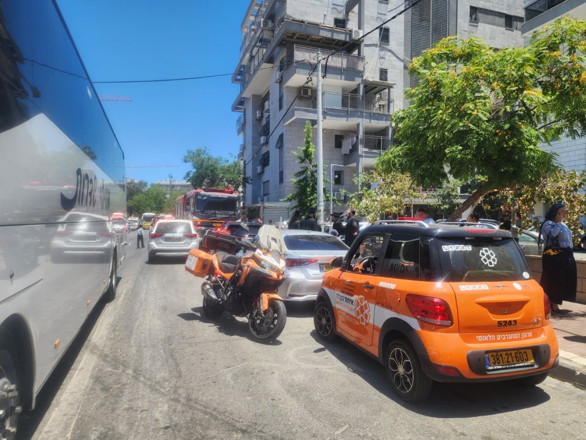 זירת השריפה. איחוד הצלה