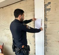 סגירת המסעדה. דוברות המשטרה