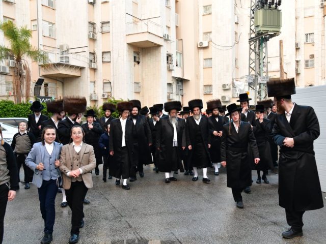 האדמו"ר משבט הלוי. צילום: יוסי לוי