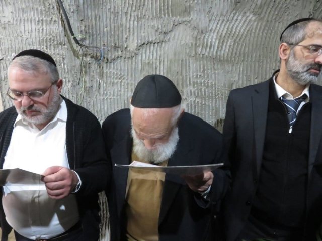 ברכת הלבנה בהריבז. א' מיכאלי