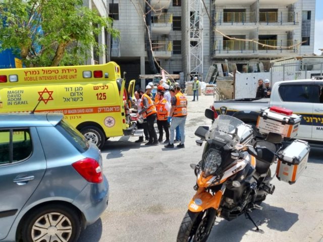 זירת האירוע. קרדיט: דוברות איחוד הצלה