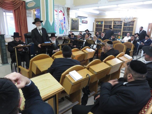 כנס חיזוק משגיחי הרבנות הראשית. א' מיכאלי