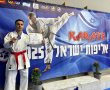 שגיא סיטרוק מאשקלון זכה במדליית כסף באליפות ישראל בקראטה: