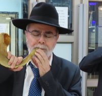 תקיעת שופר המועצה הדתית. א' מיכאלי