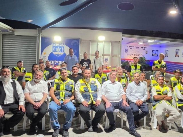 מתנדבי יחידת הגיפים. זקא