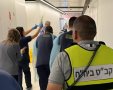 פצוע מובהל במסדרונות ביה"ח. צילום: אסותא אשדוד