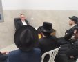 הגרי"ב שרייבר בבחינת האברכים. המצלם