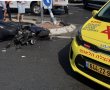 רוכב אופנוע נפצע באורח בינוני בתאונת דרכים באשדוד