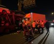תאונת משאיות: פצועים בתאונה קשה באזור מחלף אשדוד