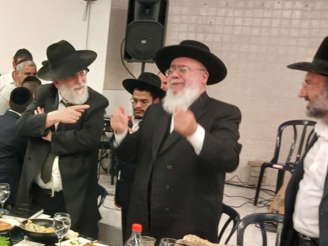 הרב שלמה דמרי בסיום השס. מ' מיכאלי